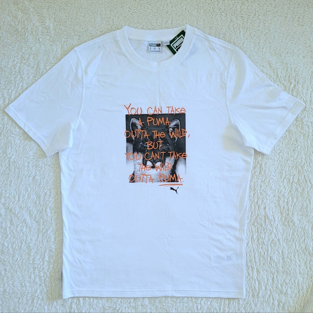 PUMA "Wild Cat"🐈 Graphic Tee👕 - NWT - Picture 10 of 15